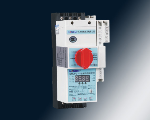 NMCPS控制與保護(hù)開(kāi)關(guān)系列產(chǎn)品，主要適用于交流50Hz，額定電壓400V，額定電流自0.16A至125A電路中。用于接通、承載和分?jǐn)嗾l件下包括規(guī)定的過(guò)載條…